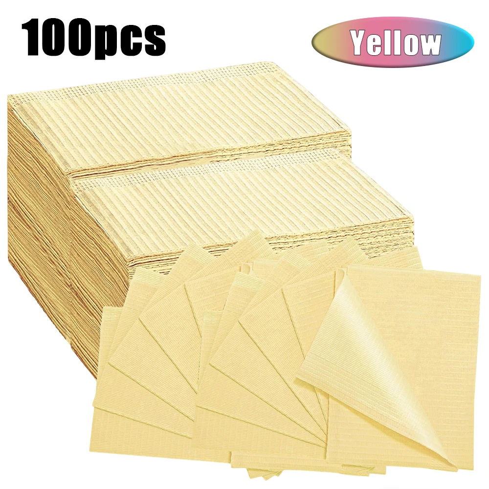 100/50/5 stücke Einweg Wasserdichte Tattoo Sauber Pad Tücher Dental Piercing Lätzchen Wasserdichte Blätter Papier Tattoo Zubehör