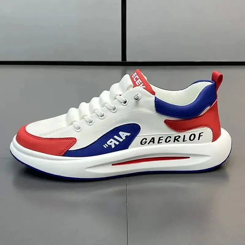 Student Casual Skate Shoes Men 2026 Spring Non-Slip Durable Walking Trainers Breathable Versatile Fashion Sneakers Campus