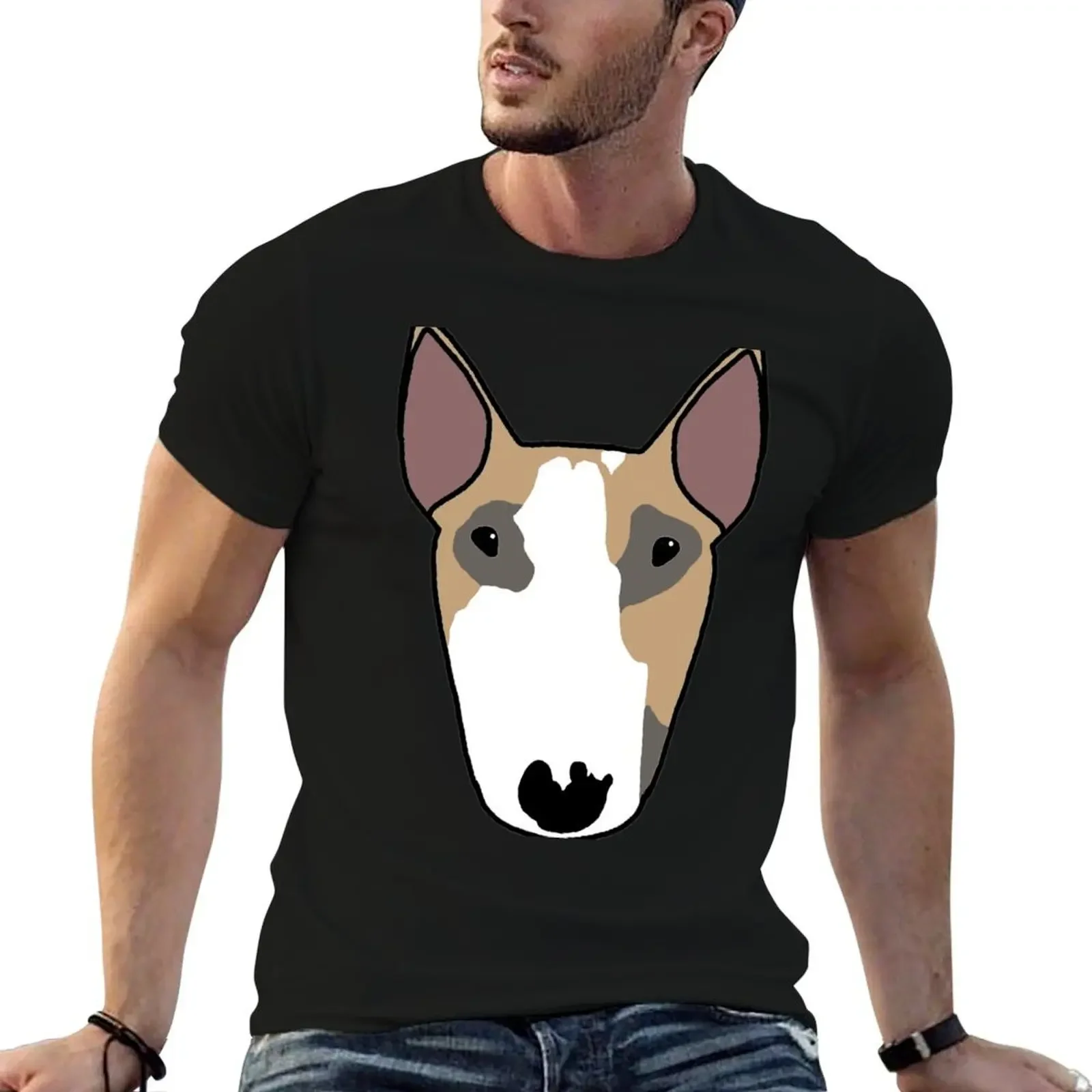 Ruckus The Bull Terrier T-Shirt anime graphic shirts plus sizes man clothes t shirt for men