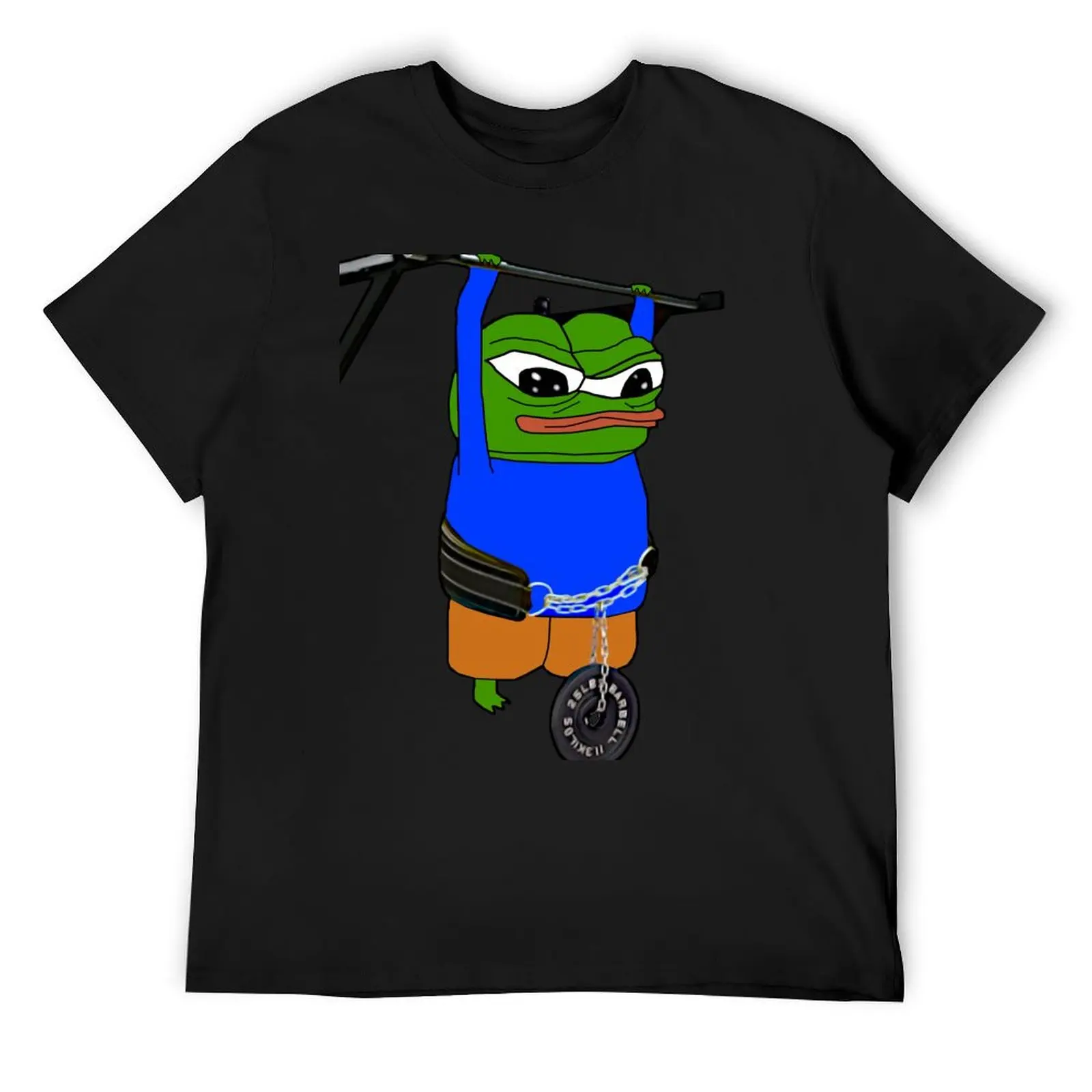 Apu Weighted Pull up T-Shirt anime t shirts plus size clothes T-shirts for men cotton