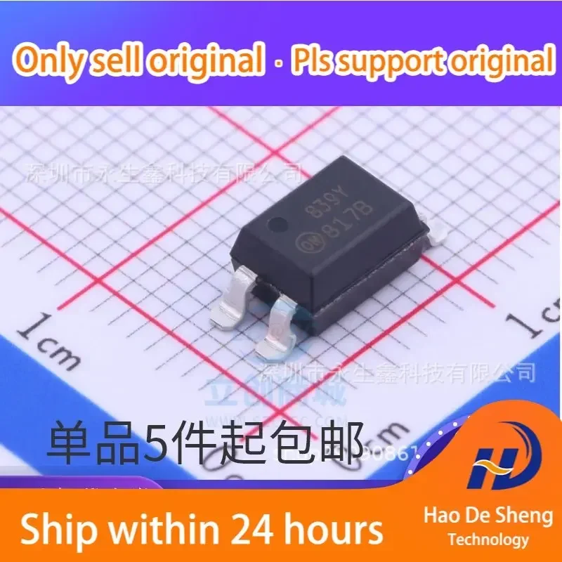10PCS/LOT FOD817ASD FOD817BSD Logo 817B 817 Optocouplers IC SOP4 New Original In Stock