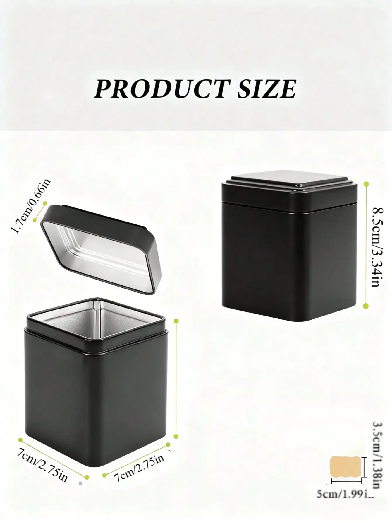 【10 Pack Floral Tea Cans】Style Tea Storage Tins with Labels, Decorative Metal Containers for Gift Packaging - Vintage Design