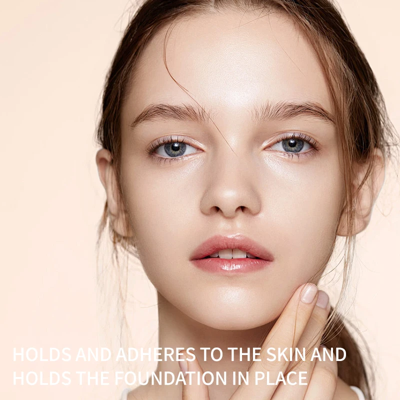 Bastão de maquiagem de base de poros invisível hidratante, creme de maquiagem de primer de controle de óleo hidratante, bálsamo labial, iluminar e modificar a cor da pele