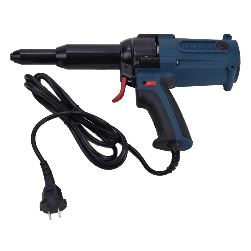 Remachadora eléctrica TAC500 de 220V, pistola de clavos eléctrica 8000N de 400W, adecuada para remaches ciegos de 3,2-5,0mm, alta calidad