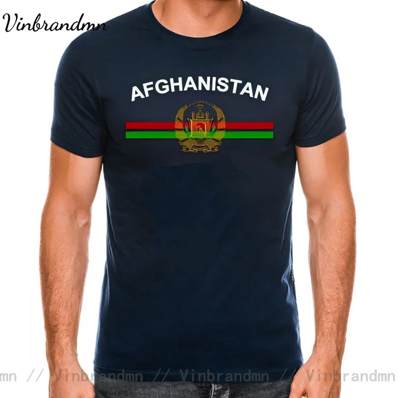 Vintage Afghanistan Flag T Shirt Men Afghanistan Emblem T-Shirt AFG Patriotic Tshirt Streetwear Harajuku Clothes Fashion Apparel