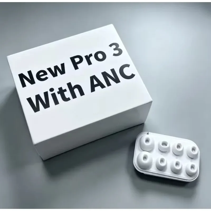 Heißer A8 für Original Neue Air Pro 3 ANC TWS Kabellose Bluetooth-Kopfhörer mit Geräuschunterdrückung, Kopfhörer mit Geräuschunterdrückung für iOS und Android