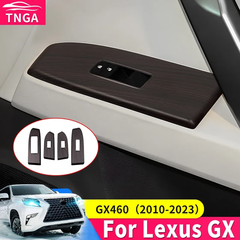

For Toyota Lexus 460 GX460 2010 2011 2012 2013 2014 2015 2023 Window Switch Control Panel Cover Trim Door Interior Accessories