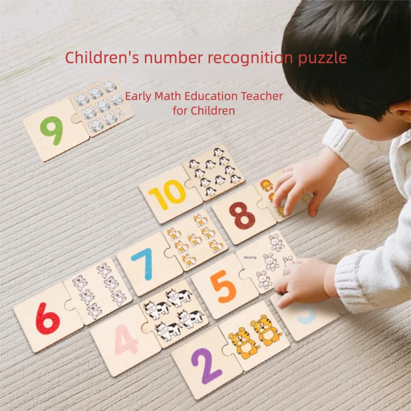 Mathematics Early Childhood Toys, Baby Educational Number Games, Children's Montessori Education, Fun Learning