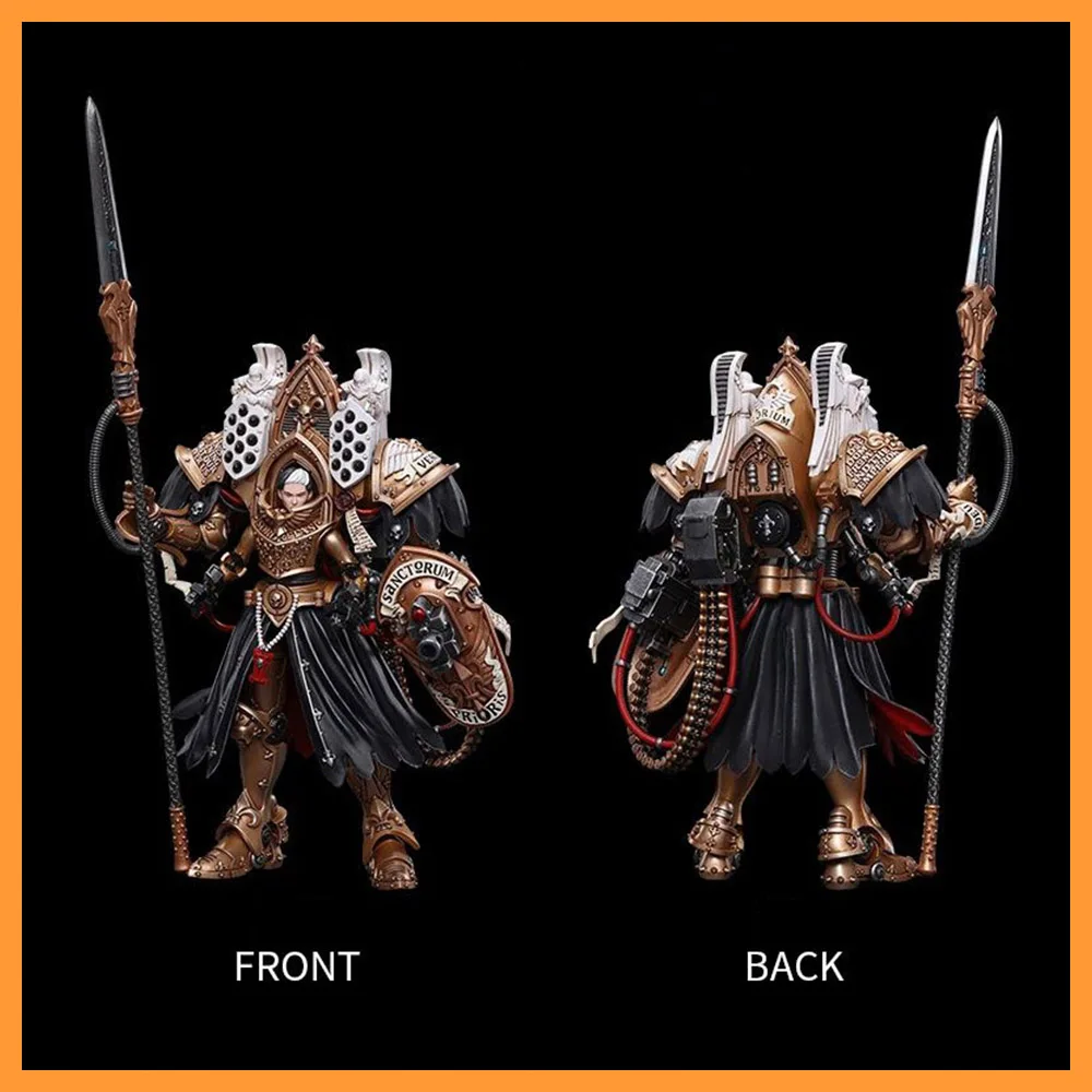 JOYTOY JT8872 1/18 Scale Warhammer 40K Adepta Sororitas Abbess Sanctorum Morvenn Vahl 22cm Action Figure Model Toy for Fans