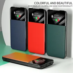 Luxury View Window Flip Leather Case For Samsung A53 A33 A73 A13 A52 A72 A51 A71 A23 A22 A32 M53 Magnetic Wallet Cover Shell