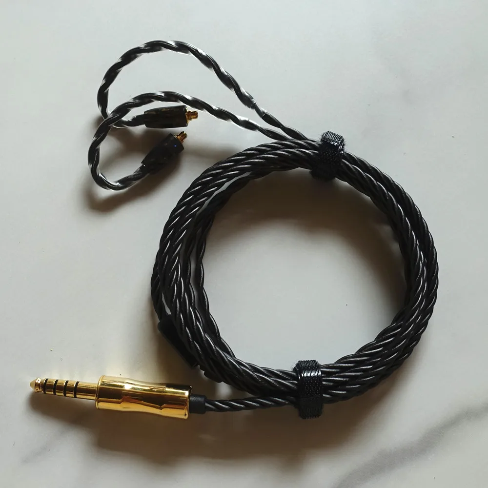Original ALO Audio Super Smoky Litz IEM HIFI Earphone Cable 2.5