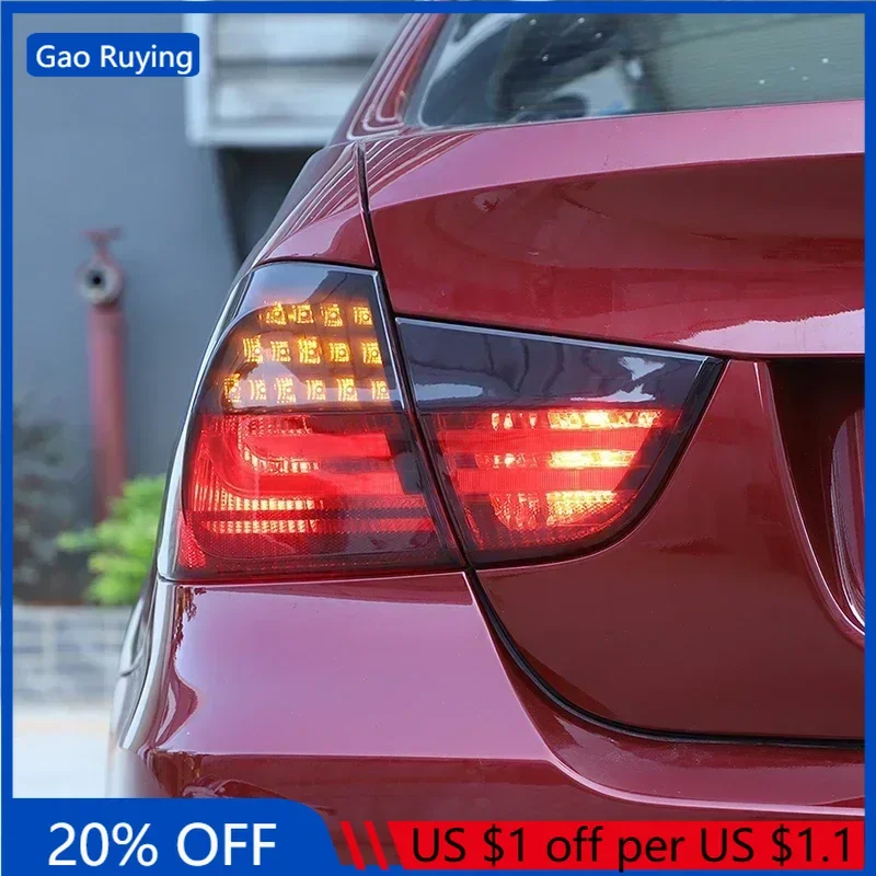 

Gao Ruying For BMW 3 Series M3 E90 E92 Car Rear Lamp Shade Brake Indicator Light Reversing Lamp Tail Lamp Cover Car Accessories
