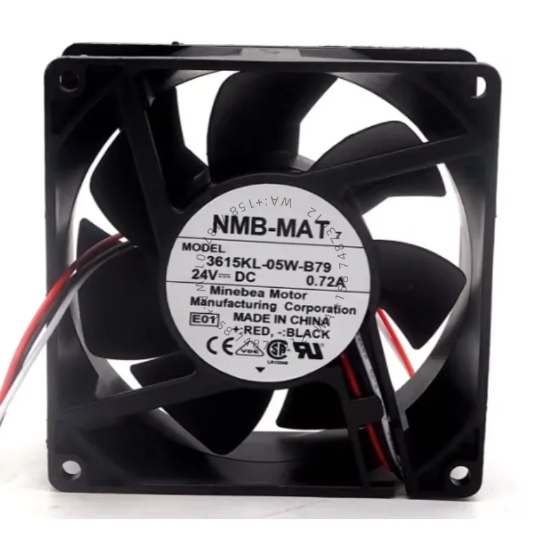 

Genuine New in Bag Nmb-mat Cooling Fan 3615KL-05W-B60 3615KL-05W-B79 24V