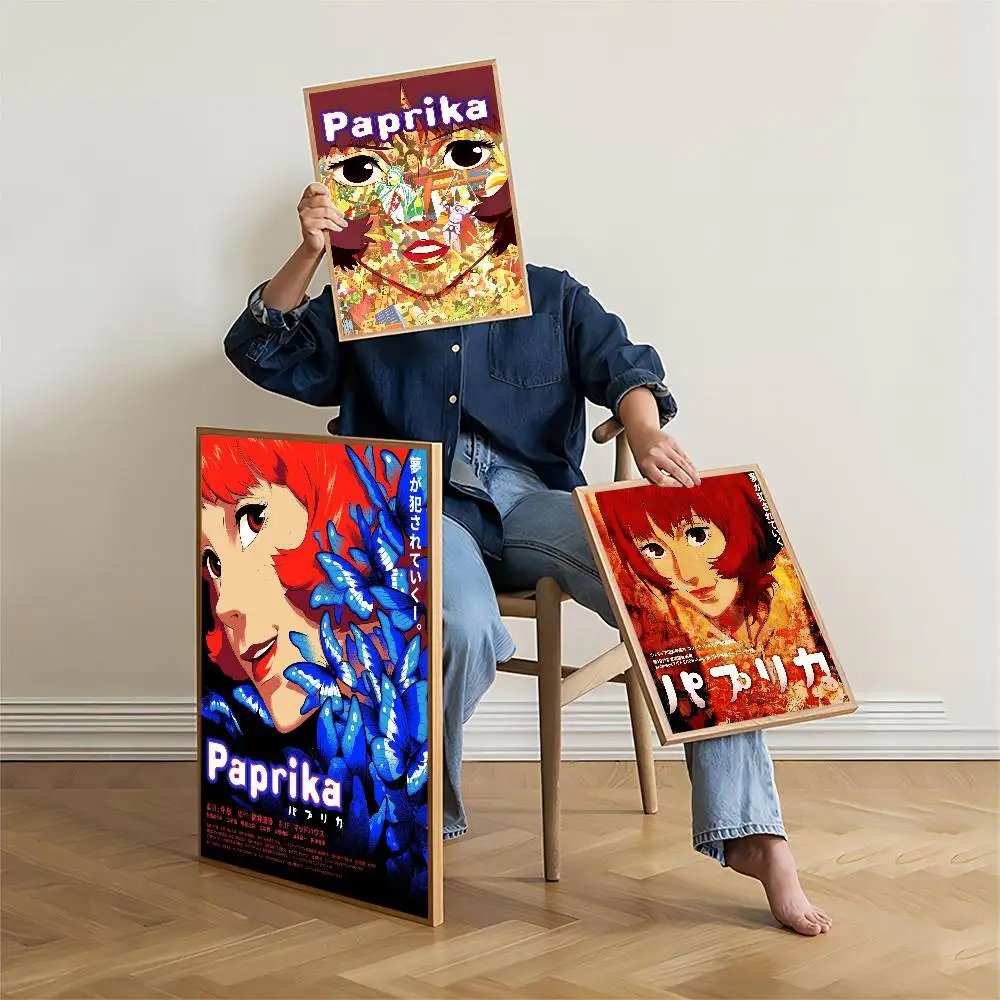 Anime Movie P-paprika Vintage Waterproof Polyester Shower Curtain Waterproof Bathroom Curtain Liners 90x180cm With 12 Hooks