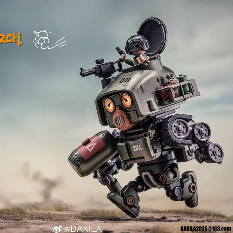 Nieuwe DAKILA DAFTBOTS-serie D01 LVAN Tank Mecha Transformatie Robot Action Figure Model Collectible Toy Gift