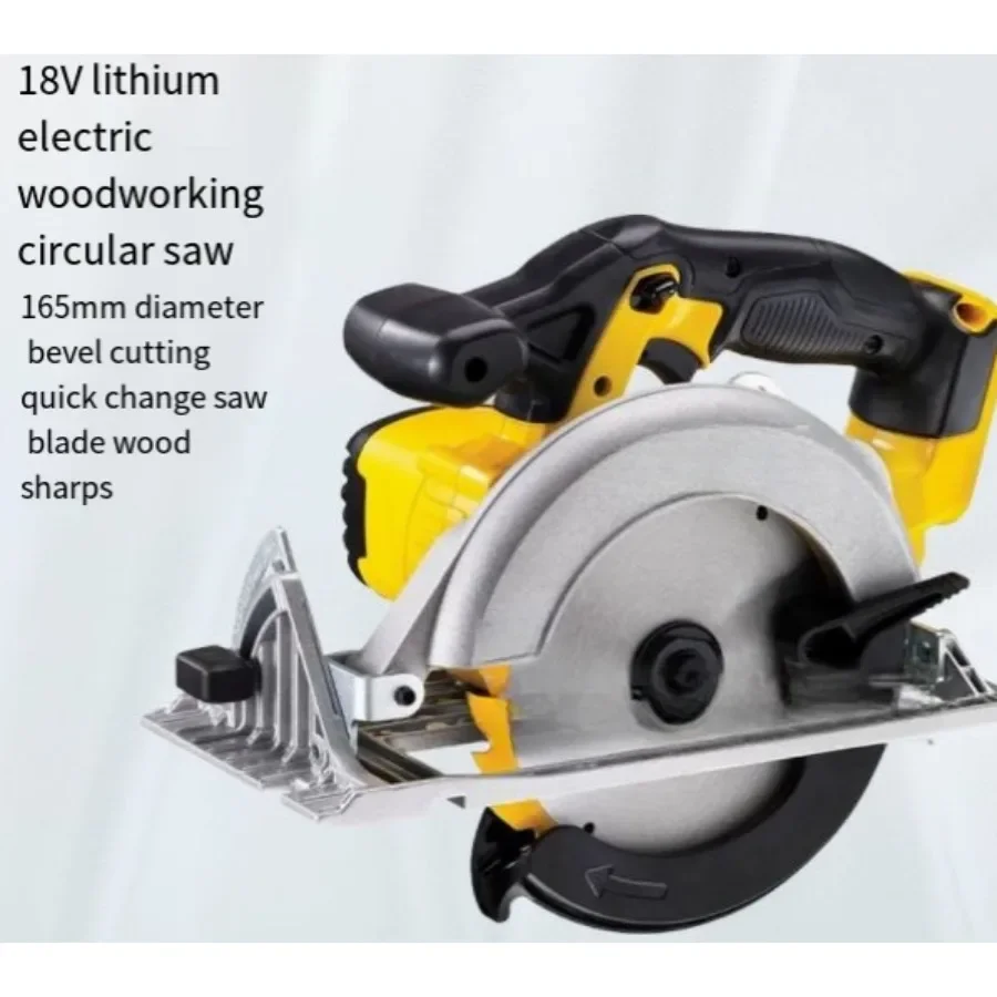 DCS391 18V Lithium BatteryCircular Saw 6-1/2-Inch 50° Cordless Metalworking Metal Aluminum Wood Cutting Chainsaw