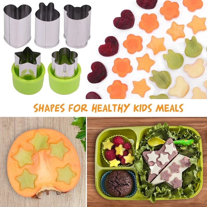 Sandwich-Ausstecher-Set für Kinder, Lebensmittel, Kekse, Brot, Formenbauer, Obst- und Gemüseformen, Schneidform, Backwerkzeuge für Kinder – Detail 16