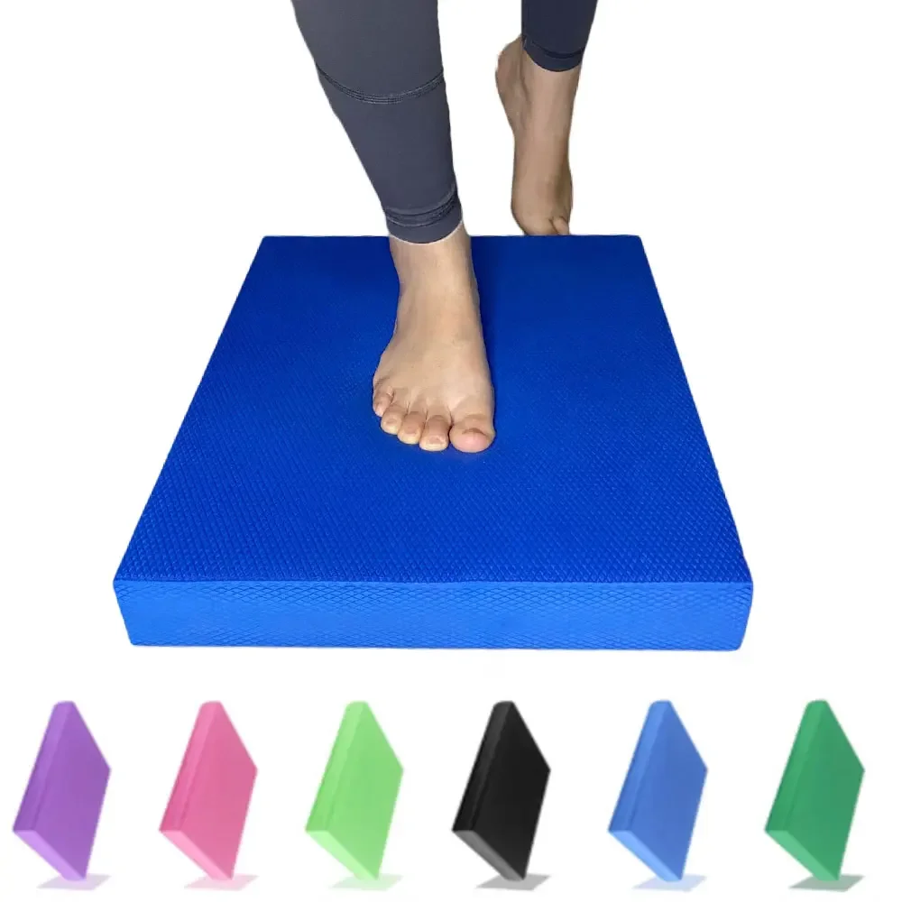 TPE Yoga Balance Pad, Übungsmatte aus dickem Schaumstoff, Pilates-Kissen, Fitness Balance Board, Physiotherapie