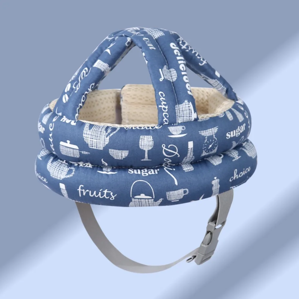 

Модный дышащий защитный головной убор для малышей, регулируемая безопасная детская шапка с рисунком динозавра, защита головы ребенка, кепка для малышей, подарок