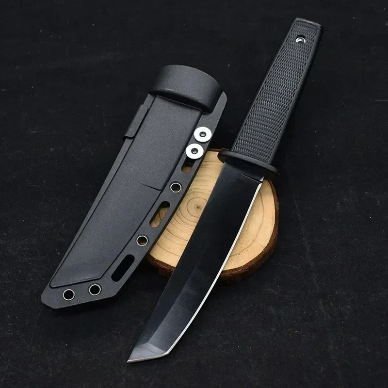 Tactical Fixed Blade Knife 8Cr13Mov Blade Nylon Fiber Handle With Kydex Sheath Combat Military Straight Knives Hunting EDC Tools