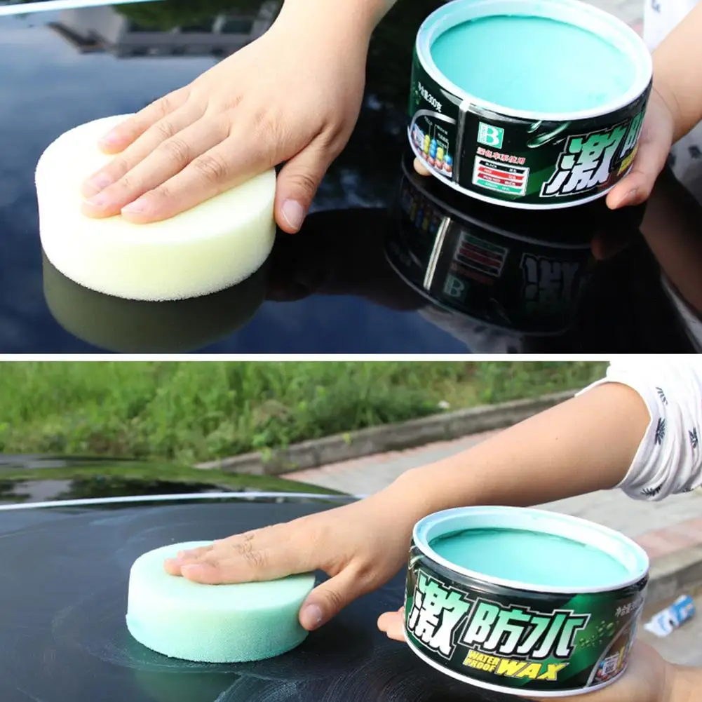 Soft 99 Waterproof Coated Solid Wax, Water Block Wax Accessories Car Wax 300g Cleaning W65 Waterproof Car