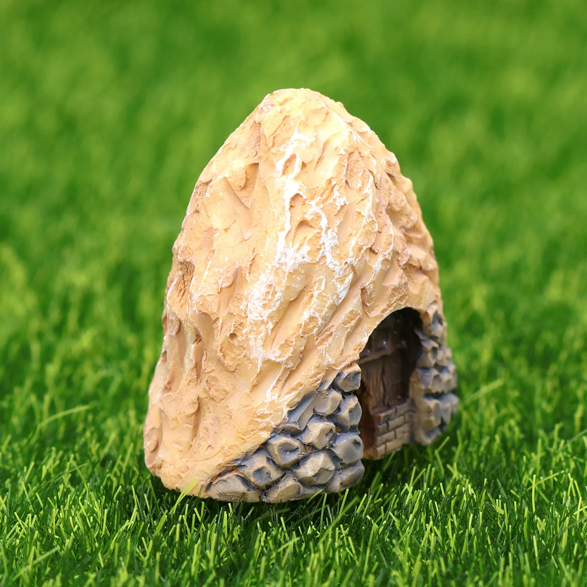 

Resin Mini Cave Micro Landscape Miniature Decoration Garden Landscape Craft Projects Realistic Shape Fine Workmanship