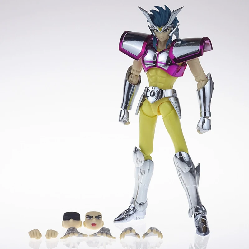 

Saint Seiya Myth Cloth EX Action Figure Toys Asterion EX2.0 Silver Knights of The Zodiac Figurine Anime CS Model Collection Gift