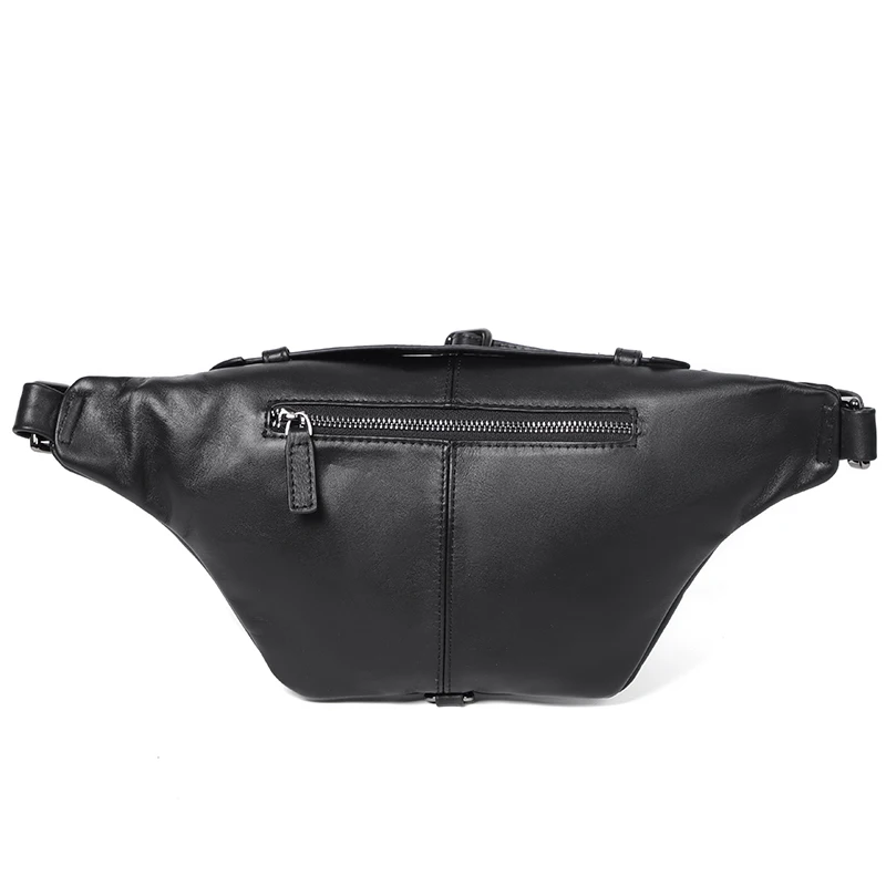 Multifunctional Men bag Genuine Leather Waist Pack For Women / Men Shoulder Bags Designer Female Leather Bag Fanny Pack Bag