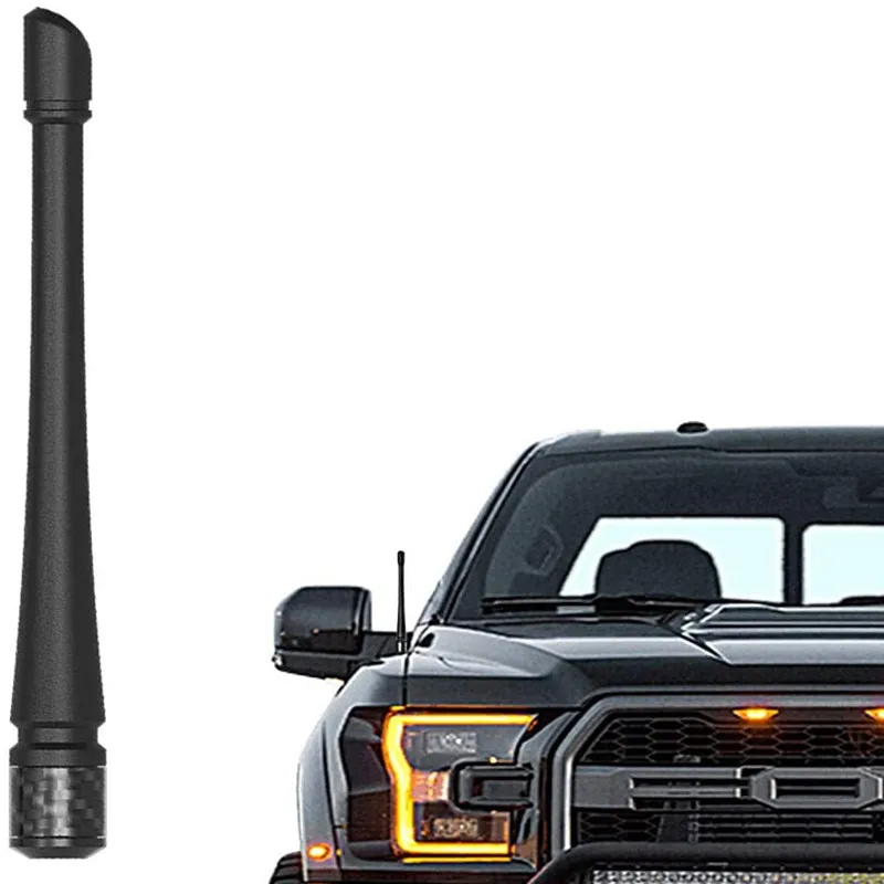 25 cm Multi-Modell Universal AM FM Radio Antenne für Dodge Ram 1500 Jeep Wrangler JK/JL Ford F150 Chevy Silverado Toyota Tundra – Detail 2