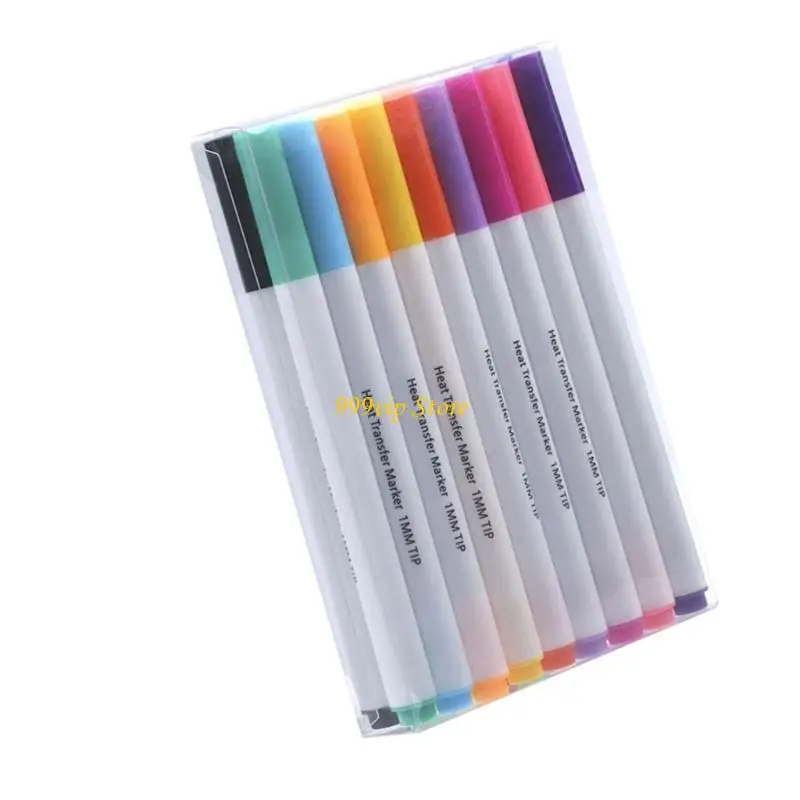 

C90C Iron On Transfer Marker Embroidery Transfer Pen for Tshirt, Hat, Canvas Bag