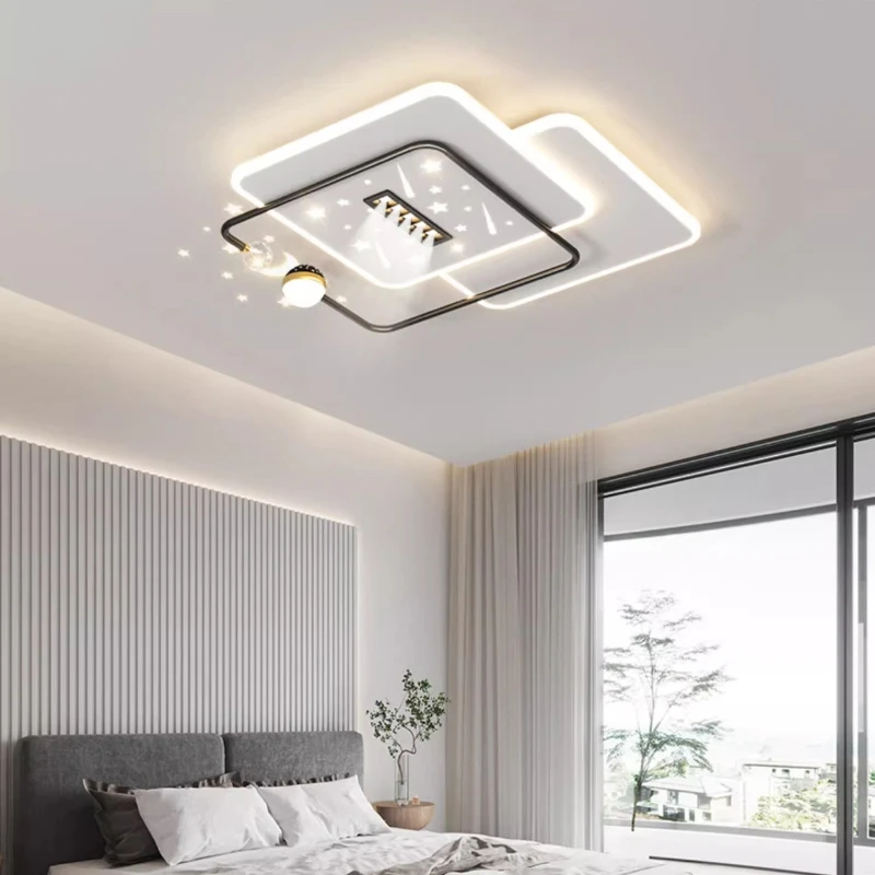 الحديثة الإبداعية LED السماء المرصعة بالنجوم مصابيح السقف لغرف المعيشة غرف الطعام غرف نوم غرف الدراسة تركيبات الإضاءة الزخرفية #2