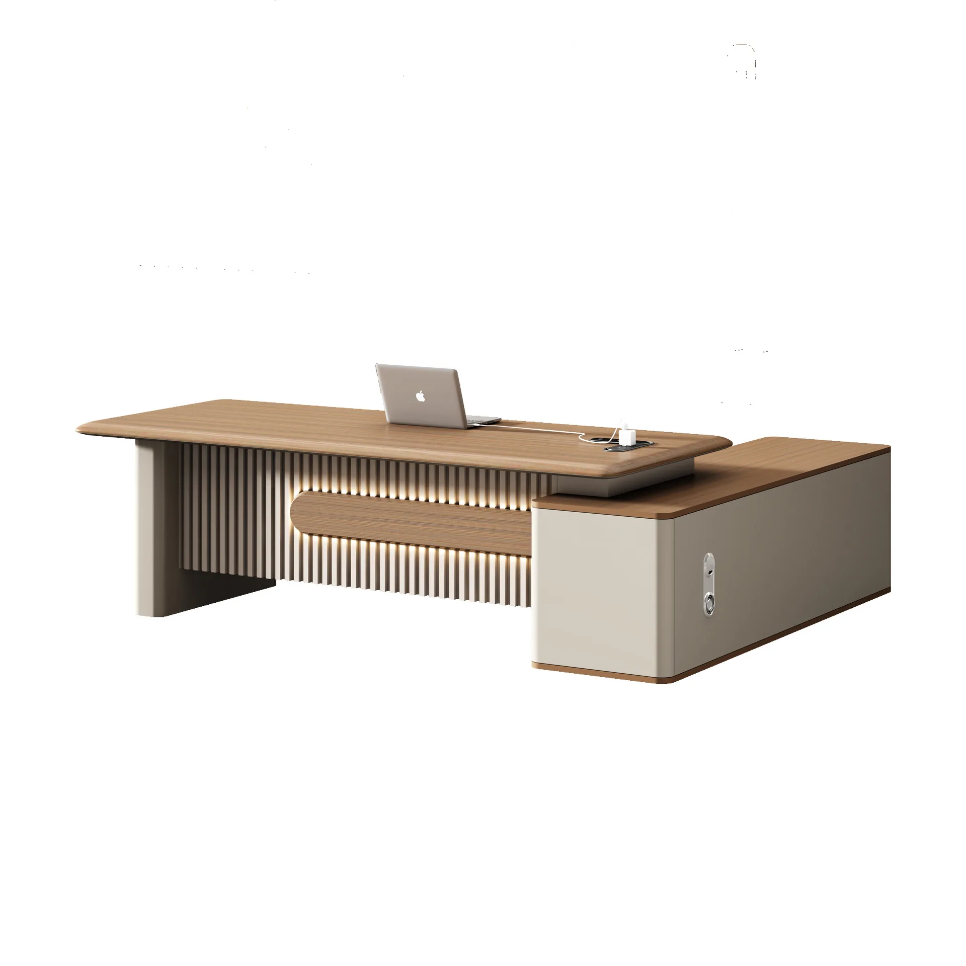 

Office furniture boss table simple modern chairperson president paint office desk office