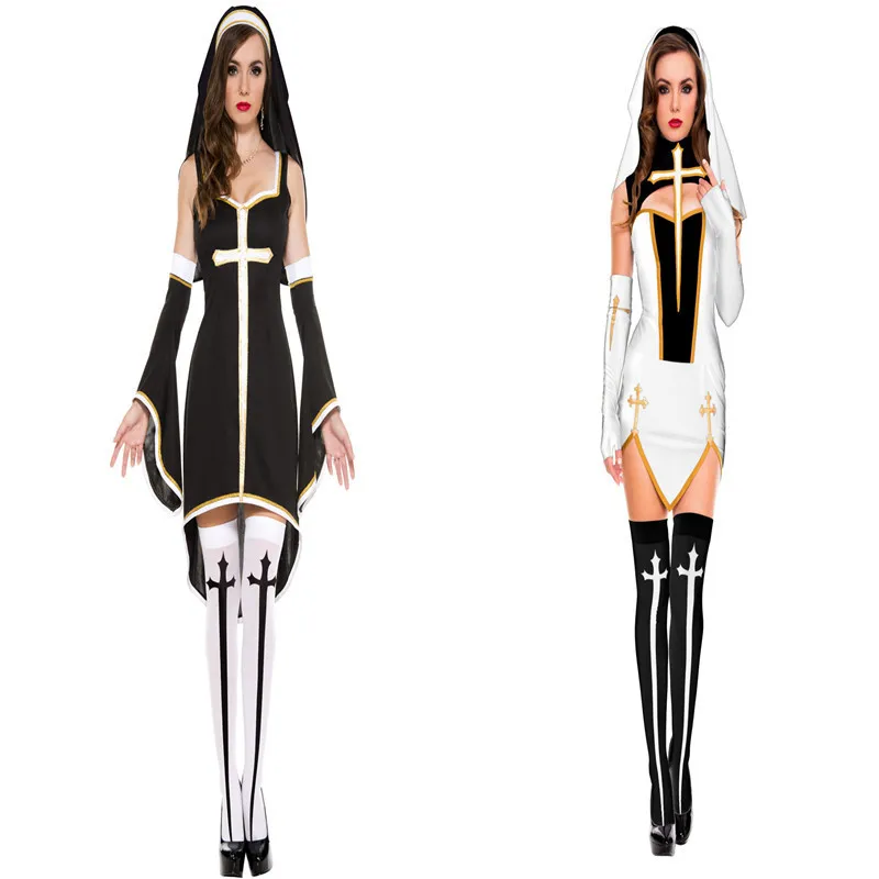 Disfraz de Halloween Mary e Habit, traje de actuación de cantante, Material de nailon, ropa étnica tradicional china para mujer