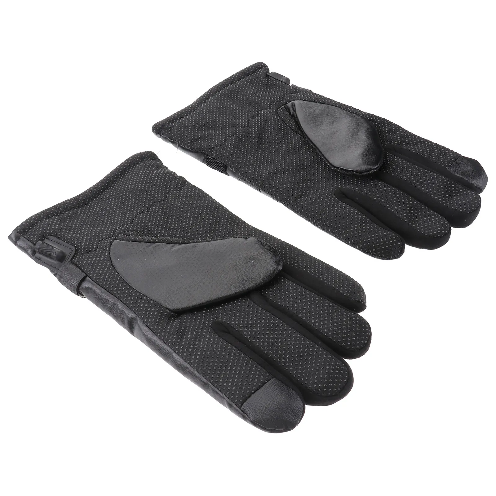 

1 Pair Electric Heated Gloves Usb Powered Waterproof Touch Screen For Motorcycle Winter Riding Outdoor Skiing Camping Hiking