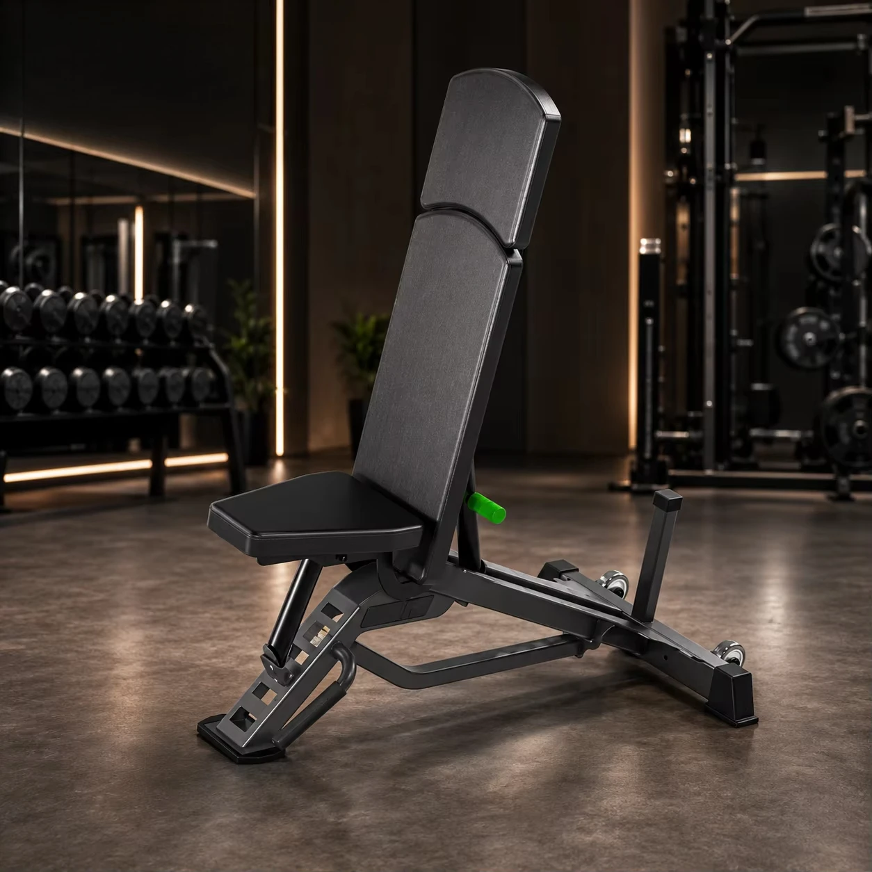 Strength Training Solution Heavy Duty Multi Position Utility Bench Professional Commercial Grade Equipment