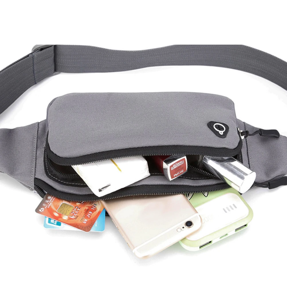 

Running Waterproof Fanny Pack Men and Women Multi-pocket Waist Bag Outdoor Pouch