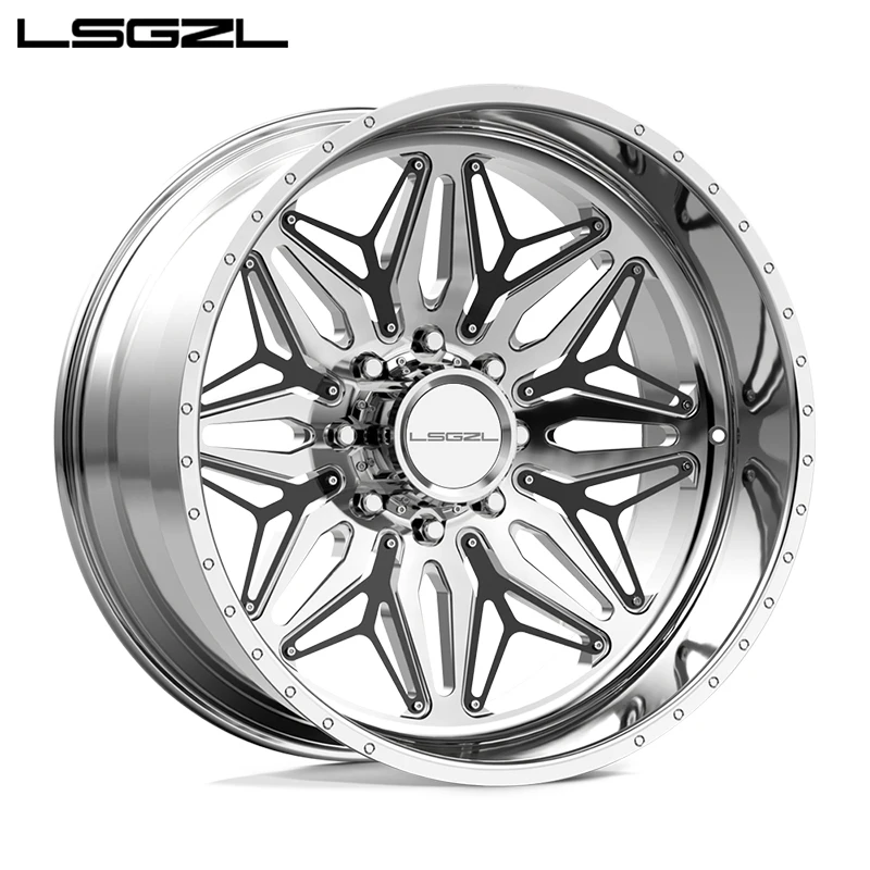 Forged Wheels 20 22 24 26 28 30 Inch Off-Road Car 5x4.5 5x5.5 6x135 8x170  for Ford RAM for Toyota Dodge F-150 250 2500 GMC