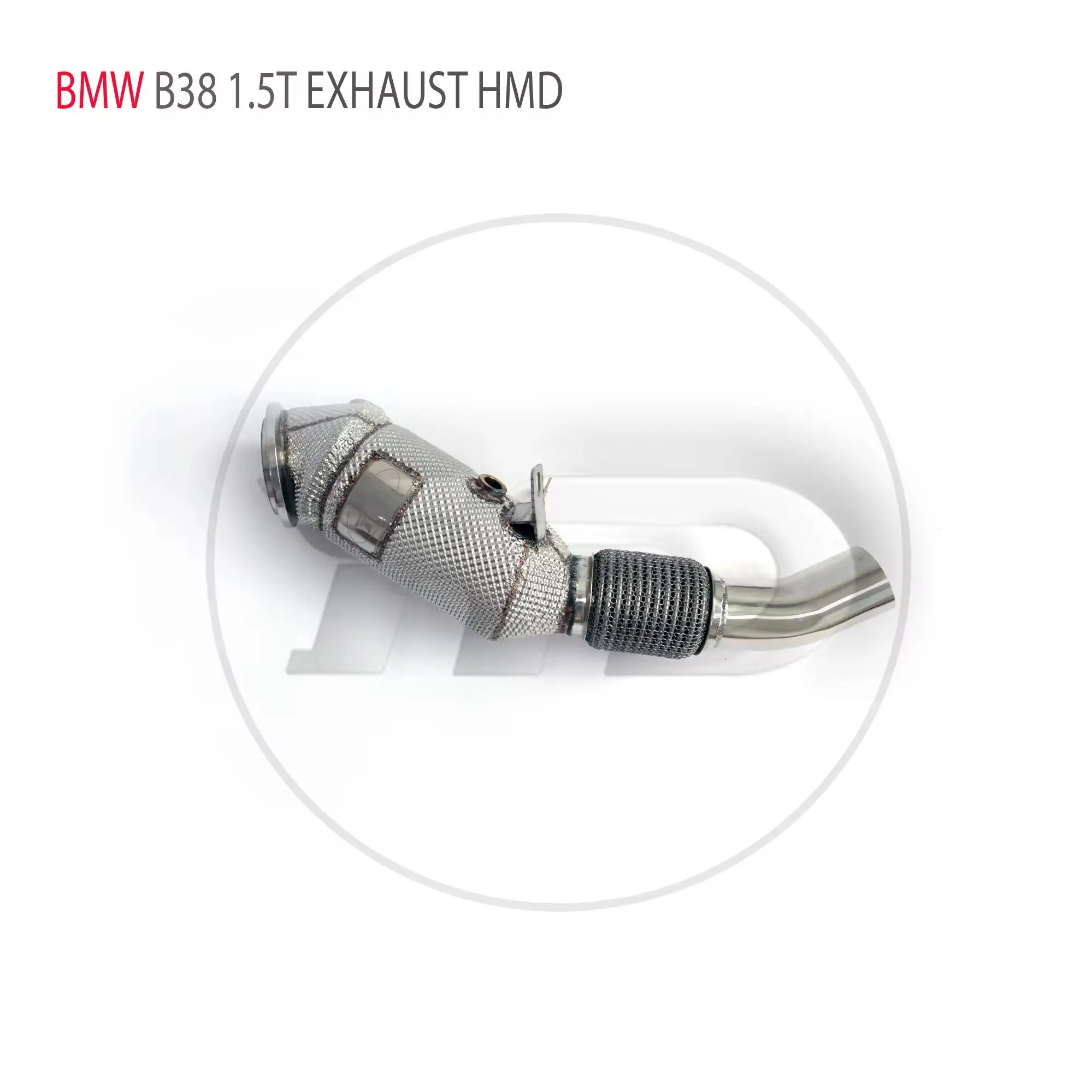 

HMD exhaust system high flow performance down pipe for BMW 118i F20 B38 1.5T with insulation