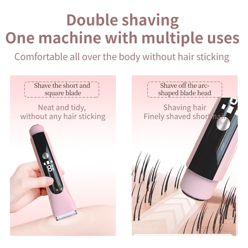 NEW Bikini Legs Arms Hair Trimmer Rechargeable Electric Razors Lady Shaver Epilator Hair Removal for Women Face and Body
