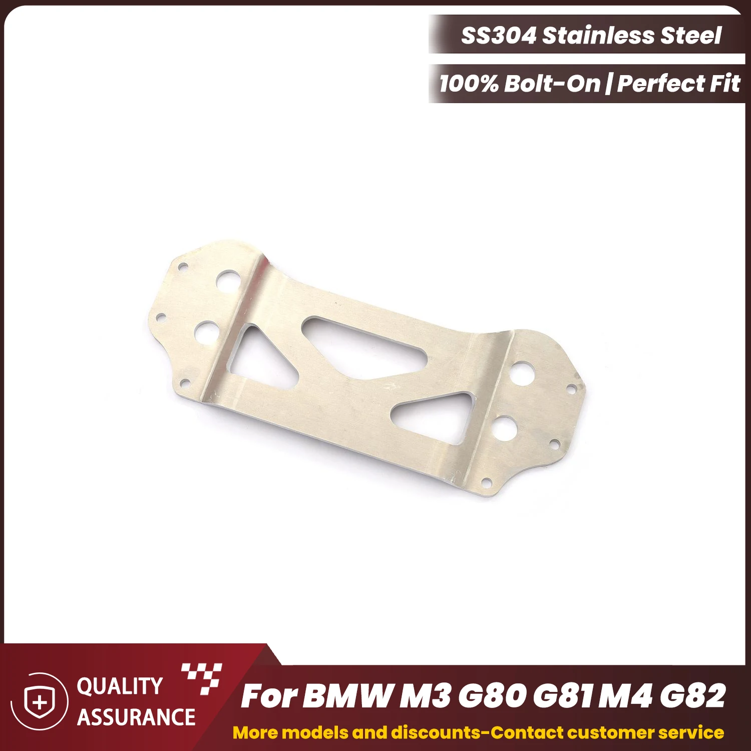 

High Strength 3.5 inch mid pipe exhaust bracket For BMW M3 G80 G81 M4 G82