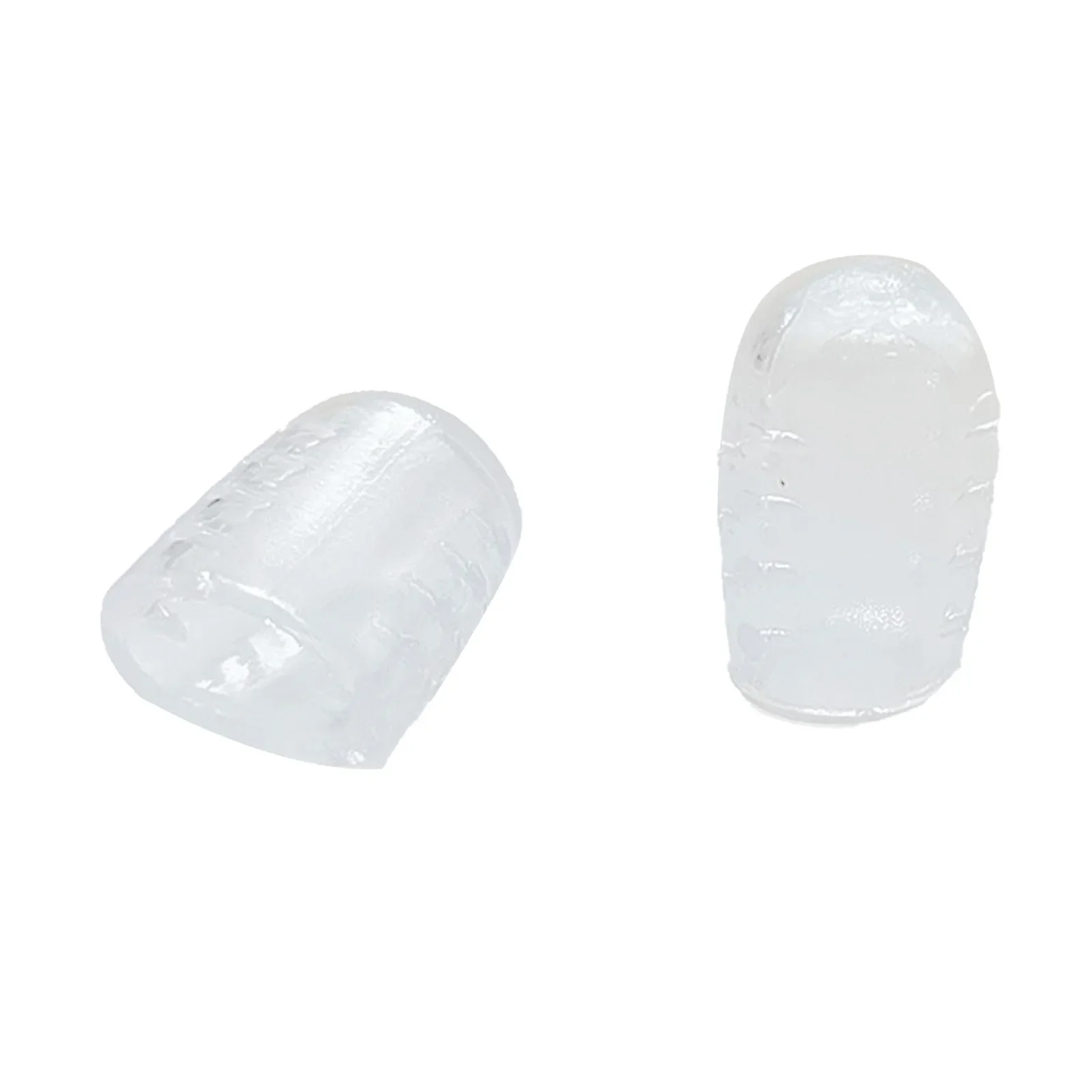 10pcs Little Toe Protector Breathable Protective Soft Clear Silicone Toe Guards For Calluses