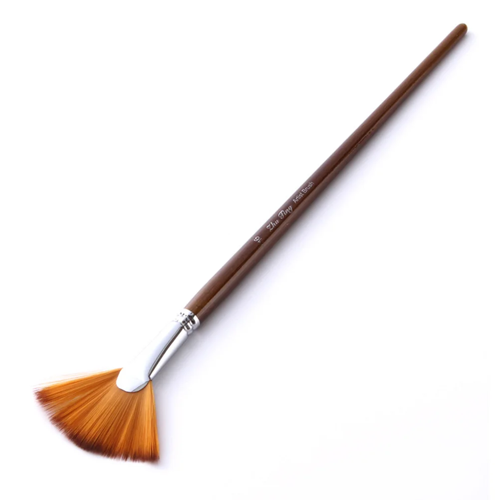 

9Pcs Painting Brush Set Professional Nylon Hair Art Paint Brushes for Beginners Students Artists Painting Supplies