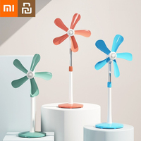 Xiaomi Youpin 6-Blade Floor Fan For Home Office Quiet Standing Electric Fan Soft Blades Oscillating Desk Fan Bedroom Dormitory
