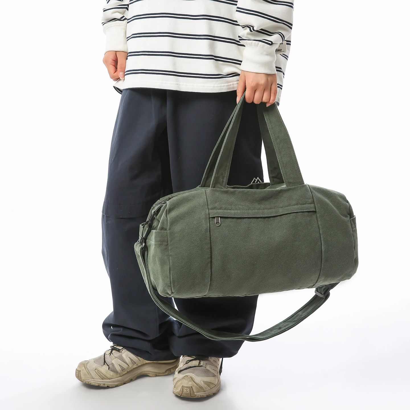 2026 New Foldable Travel Duffel Bag Large Capacity Sports Gym Bag Portable Carry On Luggage Bag for Men 100% Cotton Handbags