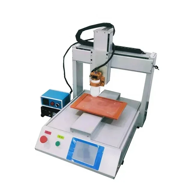 Gue spreading machine adhesive  glue dispensing machine/epoxy resin dispensing machine with spray/ glue making machine