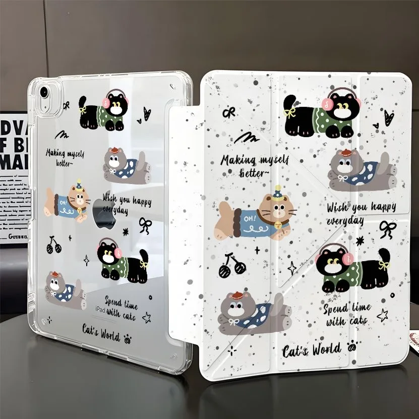 For iPad Case A13 11th 10 10th 10.2 9th 8th 7th 9.7 5th 6th Clear Cases For iPad Air 11 2025 5th 4th 10.9 2024 Pro 11