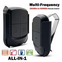 Abridor de puerta de garaje de 280 MHz a 868 MHz, duplicador de control remoto multifrecuencia, grabador de código, clonador, barrera de puerta eléctrica multimarca, llavero