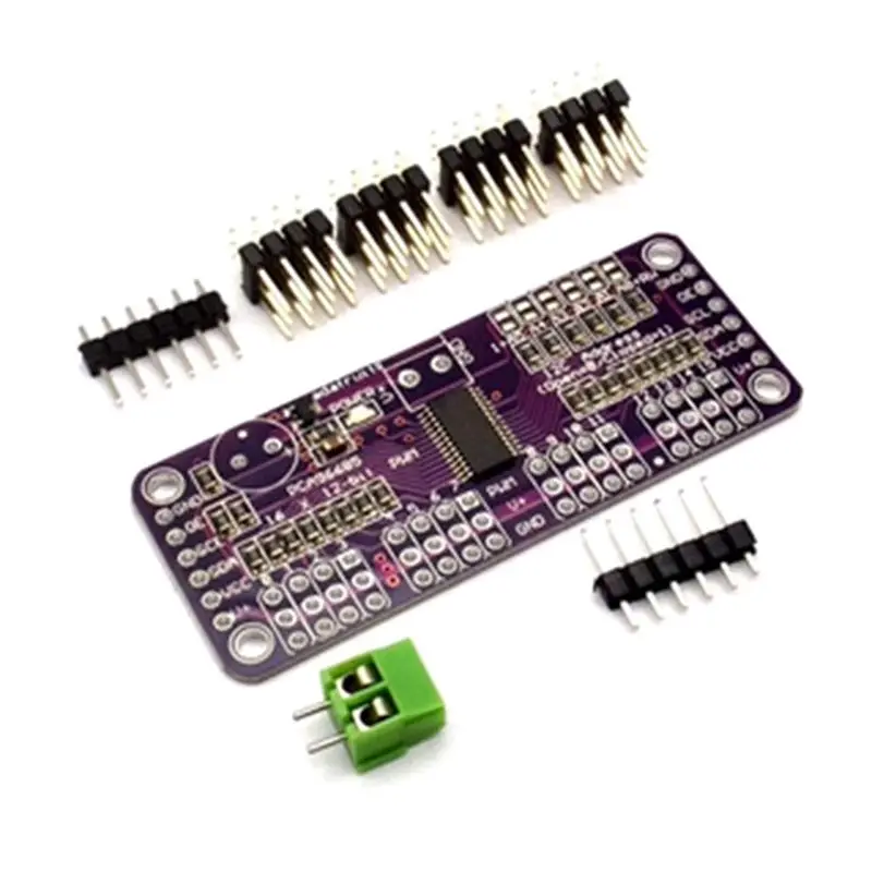 Classic-MCU-PCA9685 16-Channel Servo Driver 12-Bit Fm+I2C Bus PWM Controller Servo Control Module
