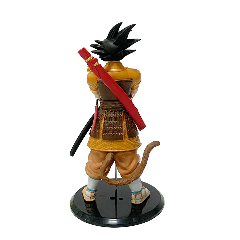 Dragon Ball ZLK Samurai Son Goku Broly Super Saiyan Action PVC Figure Anime Figure Modello Giocattoli Collezione Ornamenti per bambole Regalo