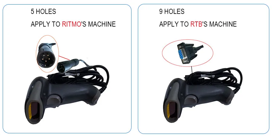 Escáner para escáner RITMO ELEKTRA EF para máquina de electrofusión de PE, soldador de plástico RTB315 máquina a tope